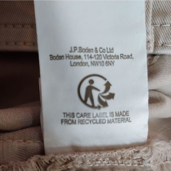 Boden twill ankle gathered pants size 10 - Picture 10 of 11